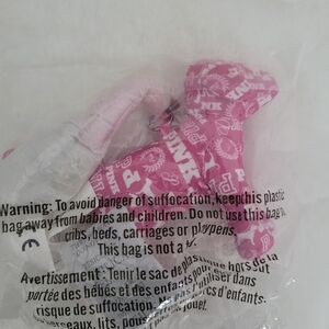 VS PINK Dog Keychain